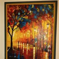 quadro dipinto ad olivo Leonid Afremov 