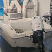 Barca D 530 selva completa di motore