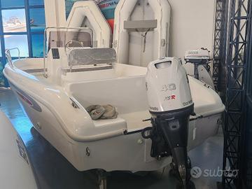 Barca D 530 selva completa di motore