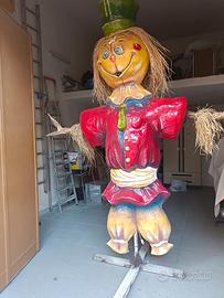 Pupazzo spaventapasseri carnevale