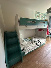 Cameretta Colombini - letto a castello + armadio