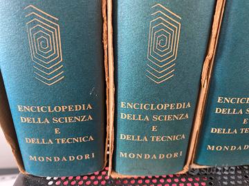 12 volumi Enciclopedia Scienza e Tecnica