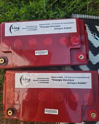2 batterie AGM  90Ah 
