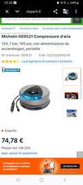 COMPRESSORE PORTATILE DIGITALE MICHELIN 