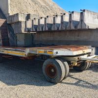 Rimorchio trasporto macchine operatrici 