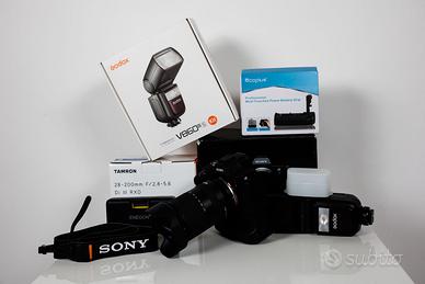 Kit fotografico Sony Alpha 7 IV - 1000 scatti