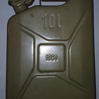 Tanica da 10 lt. in metallo verniciato