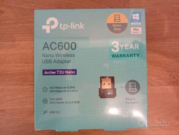 Adattatore USB Wi-Fi TP-Link Archer T2U Nano