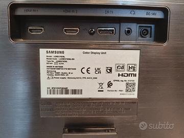 PC con schermo Samsung 4K