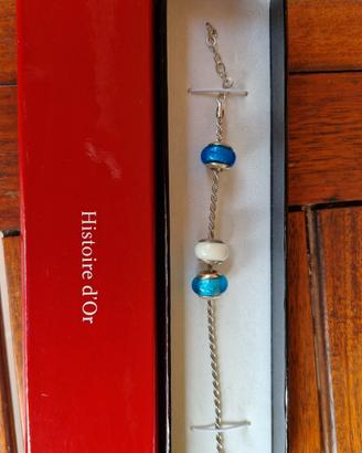 braccialetto con tre  charms