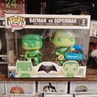 Funko Pop! Batman vs Superman 2 Pack Glow