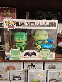 Funko Pop! Batman vs Superman 2 Pack Glow