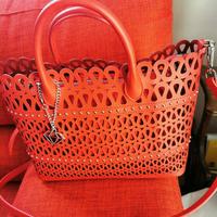 Borsa a spalla e tracolla Caleidos 032-02 Rossa