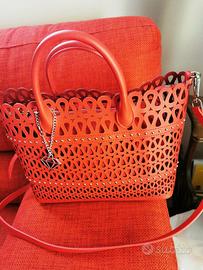 Borsa a spalla e tracolla Caleidos 032-02 Rossa