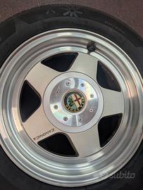 Cerchi in lega alfa romeo 75 twin spark da 14