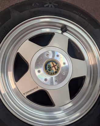 Cerchi in lega alfa romeo 75 twin spark da 14