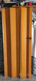 porta a soffietto in legno 