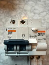 Magnetotermico differenziale C6 0,3