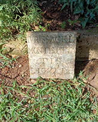 Pietra antica con scritte