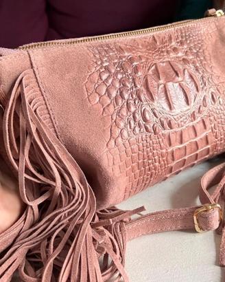 Borsa Boho-Chic Rosa