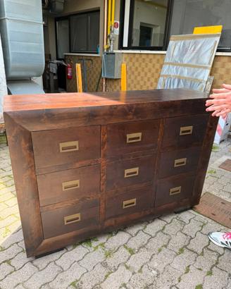 Tavolo credenza e cassettiera
