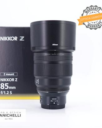 Nikon Z 85 f/1.2 S Usato Nital (G590)