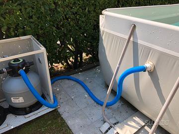 piscina fuori terra rettangolare NEW PLAST