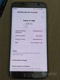 Samsung Galaxy S7 Edge - 32GB - Gold - Vetro Rotto