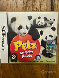 Nintendo DS PETz my baby panda