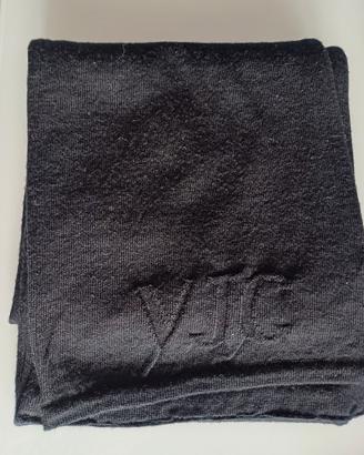 Sciarpa nera Versace Jeans Couture