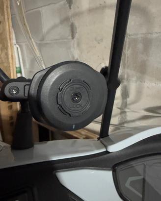 Quadlock alluminio nero