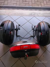 Bauletto+ Borse laterali GIVI Honda CBF 600