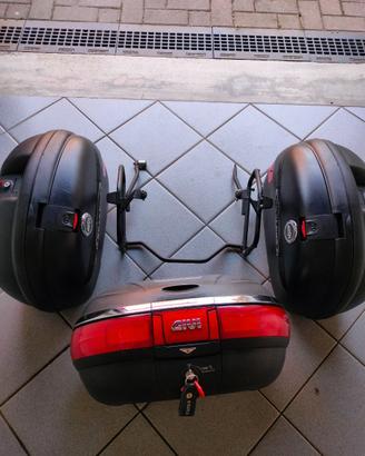 Bauletto+ Borse laterali GIVI Honda CBF 600