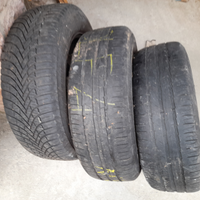 Cerchi in ferro golf 4 r 15 con gomme usate