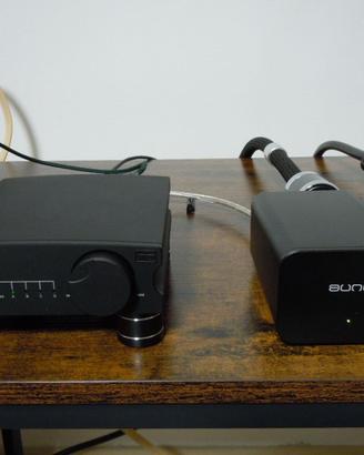 DAC AUNE SABRE+DUAL OPAMP SPARKOS+LINEARE TOROIDAL