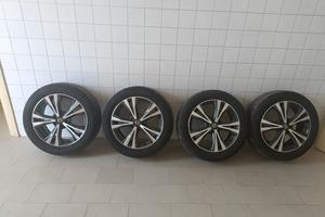 Cerchi e gomme da 18 Nissan Qashqai 