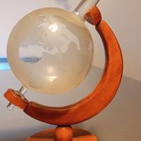 bottiglia da liquori mappamondo 