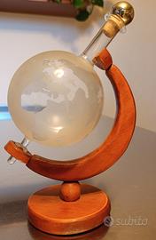 bottiglia da liquori mappamondo 