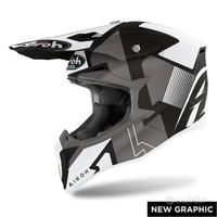 Casco Airoh Wraap Raze Black Matt