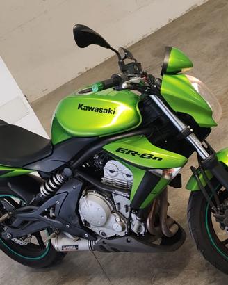 Kawasaki ER-6n 2008 Verde Candy Lime - 650cc, 72cv