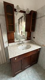 Mobile da bagno in legno stile classico