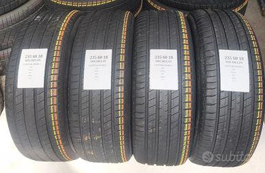 4 GOMME 235 60 18 MICHELIN ESTIVE RIF.ET013
