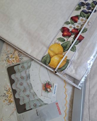 tovaglie rotonda zucchi + una esagonale no brand