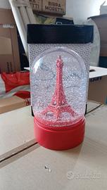 TOUR EIFFEL POP ART IN BOCCIA VETRO EDIZIONE LIMIT
