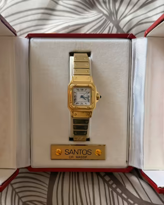 Cartier Santos Or Massif ref.0901 automatico 18Kt