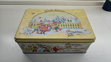 Scatola metallo vintage MULINO BIANCO 