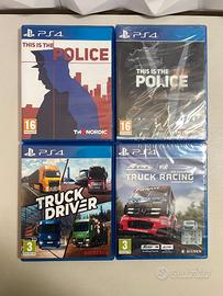 Lotto 4 giochi PlayStation 4