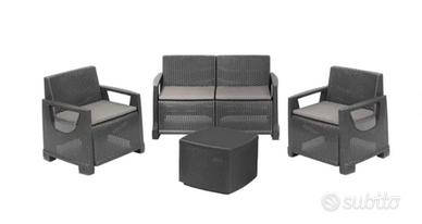 poltrone salotto giardino