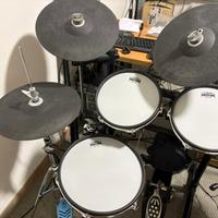 Yamaha dtx6k5-m batteria elettronica pelli mesh