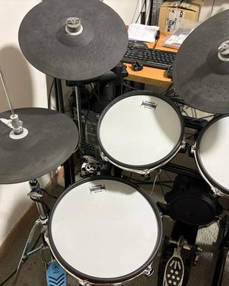 Yamaha dtx6k5-m batteria elettronica pelli mesh